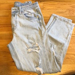 Wild Fable High Rise Mom Jeans!